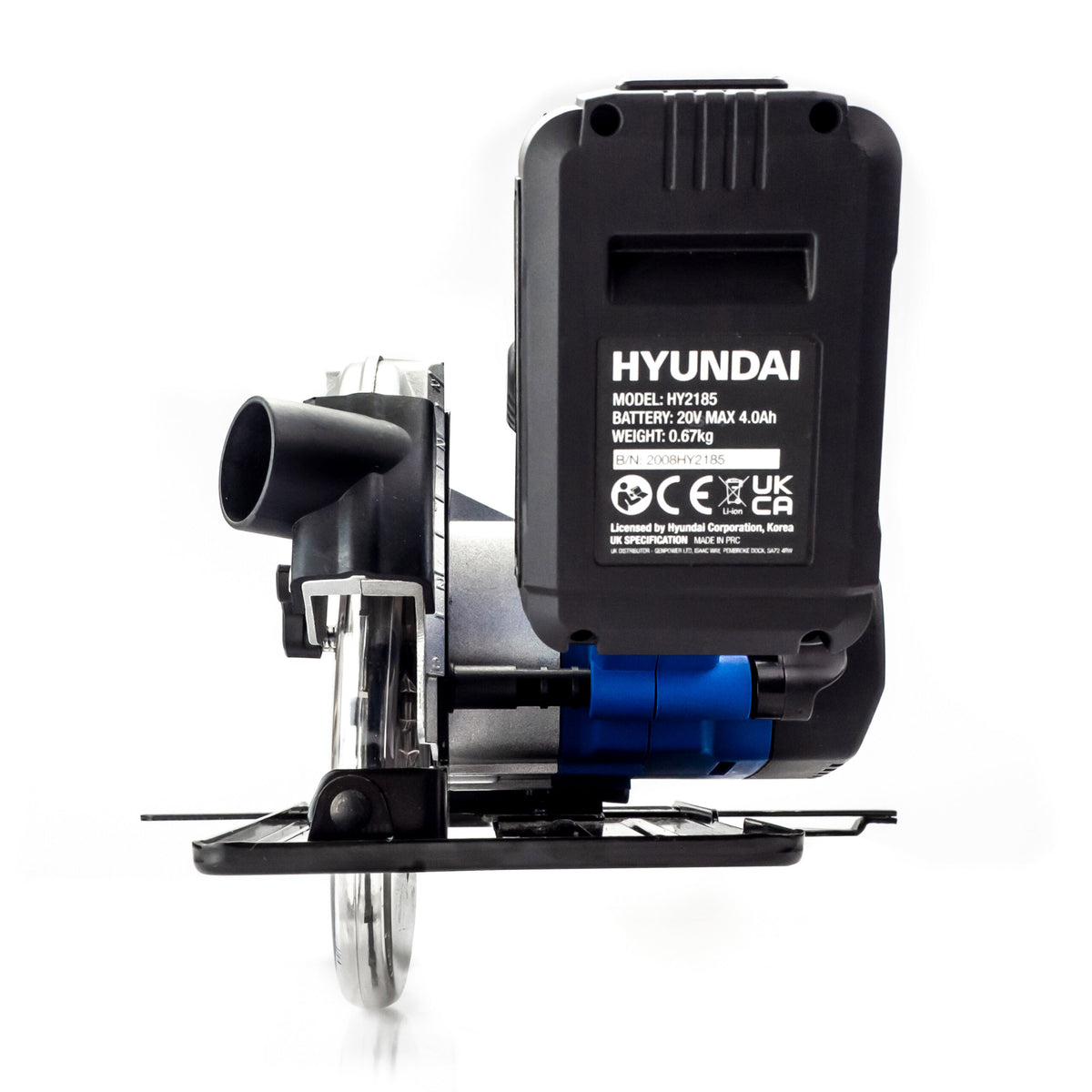 Hyundai 20V MAX Li-Ion Cordless Circular Saw | HY2183