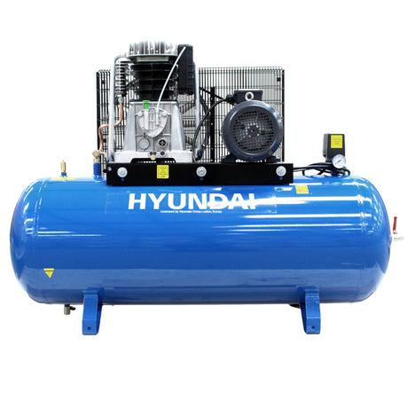 Hyundai HY55200-3 200 Litre Air Compressor, 21CFM/145psi, 3-Phase Twin Cylinder 5.5hp