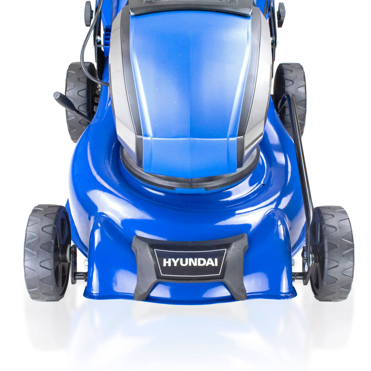 Hyundai HYM40LI420SP 42cm Cordless 40v Lithium-Ion Battery Self-Propelled Lawnmower with Battery and Charger