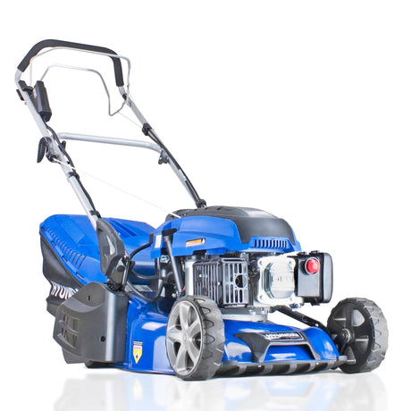 Hyundai HYM430SPER 17"/43cm 139cc Electric-Start Self-Propelled Petrol Roller Lawnmower