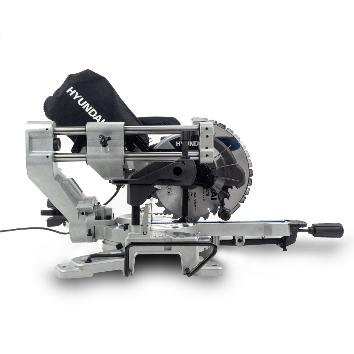 Hyundai 1500W Electric Mitre Saw / Chop Saw with 210mm Blade, 230V | HYMS1500E