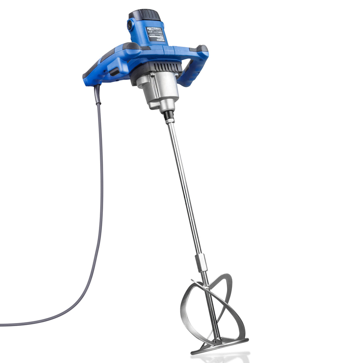 Hyundai HYPM1600E 1600W Electric Paddle Mixer with 5 Piece Trowel Set 230v/240v