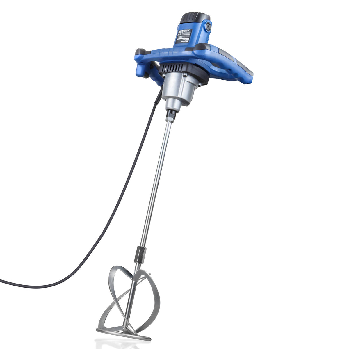 Hyundai HYPM1600E 1600W Electric Paddle Mixer with 5 Piece Trowel Set 230v/240v