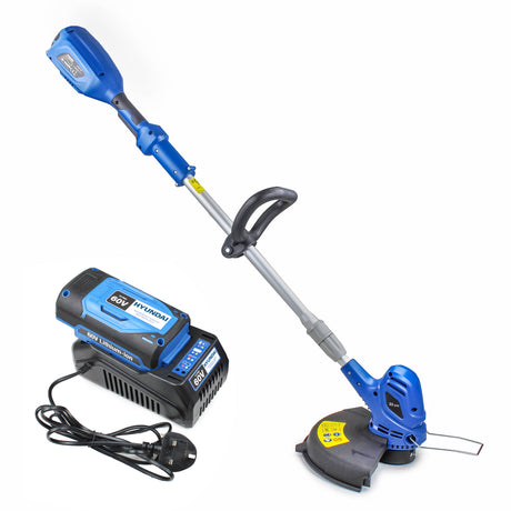 Hyundai HYTR60LI 60v Lithium-ion Cordless Battery Grass Trimmer With Battery and Charger
