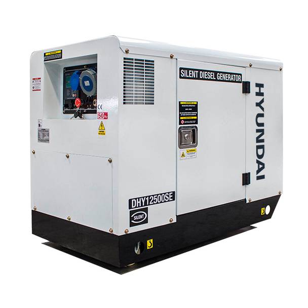 Hyundai 10kW Mains Standby Diesel Generator DHY12500SE