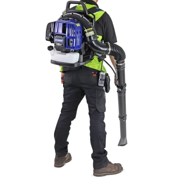 Hyundai 52cc 2-Stroke Backpack Petrol Leaf Blower | HYB5200