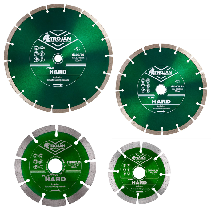 Trojan Plus Hard Diamond Blade
