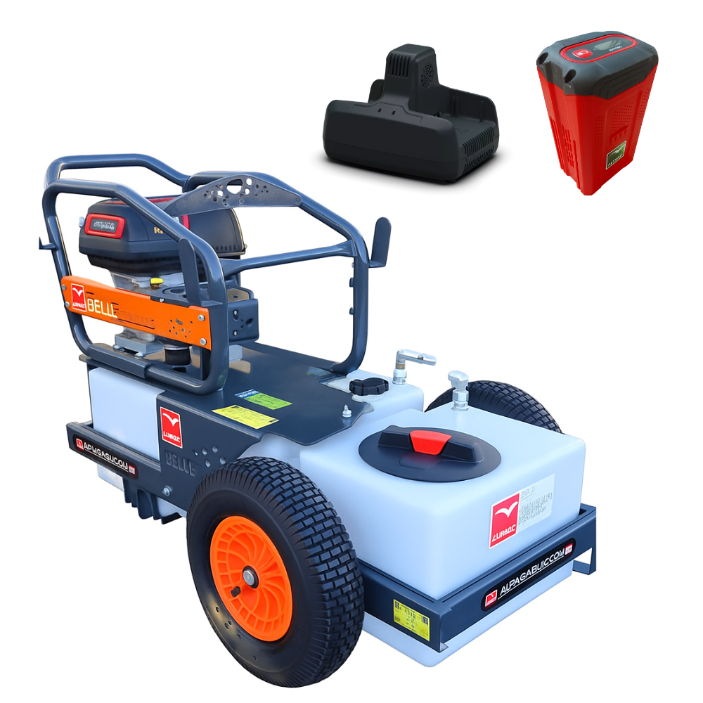 ALTRAD Belle MBX 08/180E+ Battery Powered Mini Bowser Pressure Washer – 125L