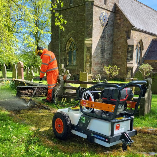 ALTRAD Belle MBX 08/180E+ Battery Powered Mini Bowser Pressure Washer – 125L