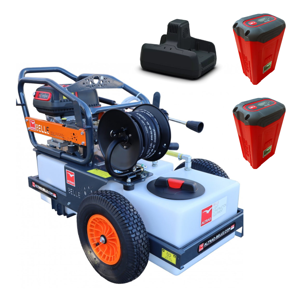ALTRAD Belle MBX 08/180E+ Battery Powered Mini Bowser Pressure Washer – 125L