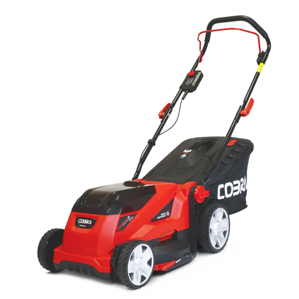 COBRA MX3440VX 40V Max+ Cordless Lawnmower Kit – 34cm Ultra-Light Design