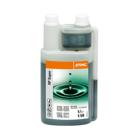 STIHL HP Super Two Stroke Engine Oil (1 Litre Measured Bottle)