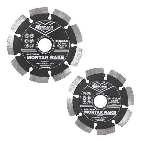 Trojan Platinum Mortar Rake Blade