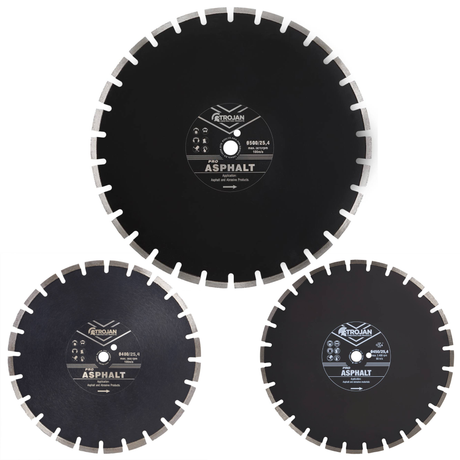 Trojan Pro Asphalt Diamond Blade
