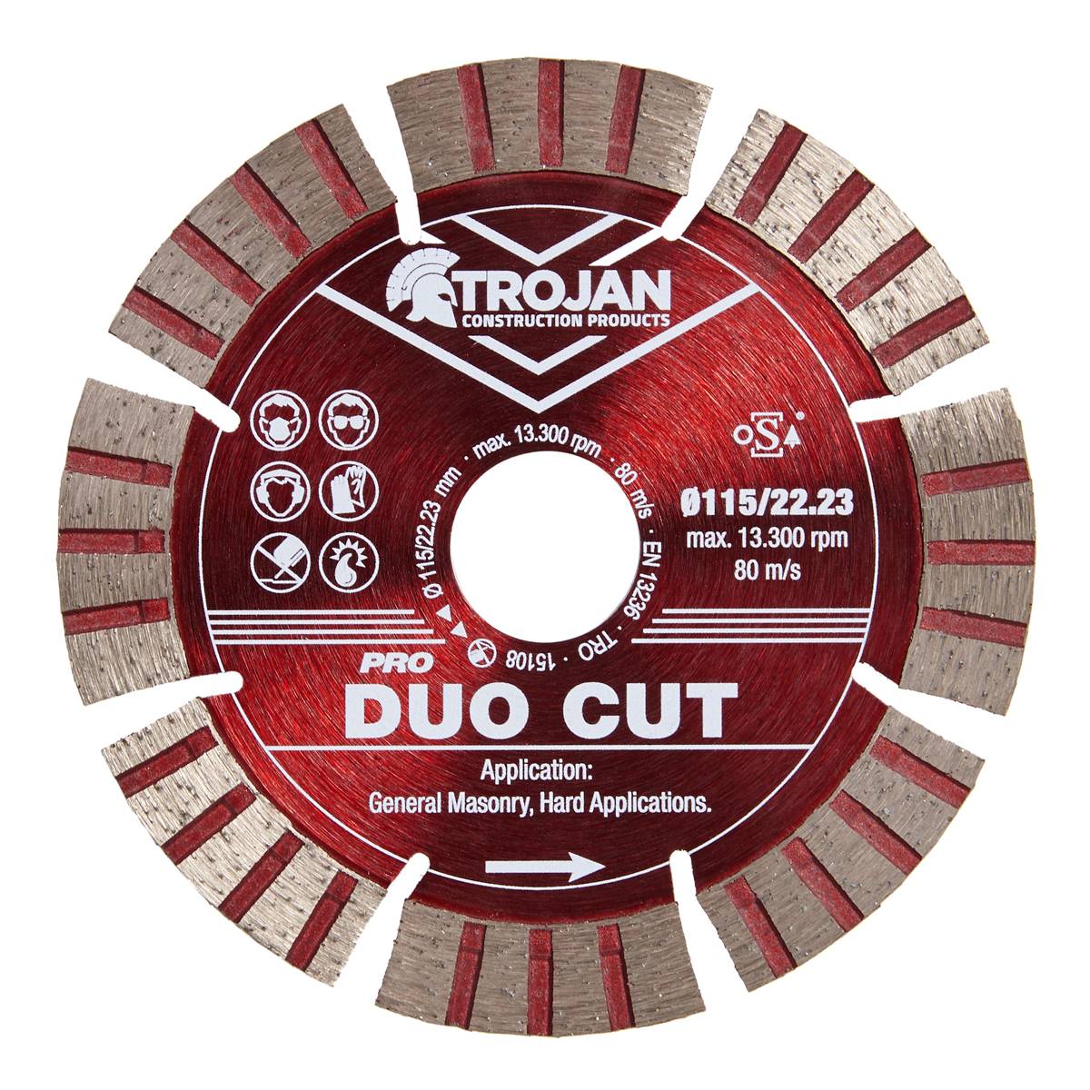 Trojan Pro Duo Cut Diamond Blade