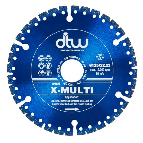 DTW Pro X-Multi Saw Diamond Blade