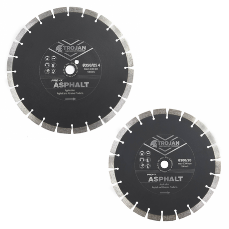 Trojan Pro-X Asphalt Diamond Blade