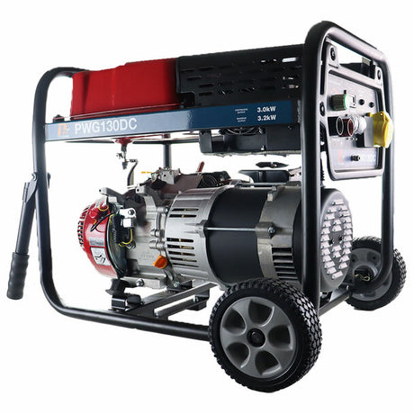 Hyundai PWG130DC P1 3.2kW / 4kVa Petrol Welder Generator, 120 Amp DC Welder