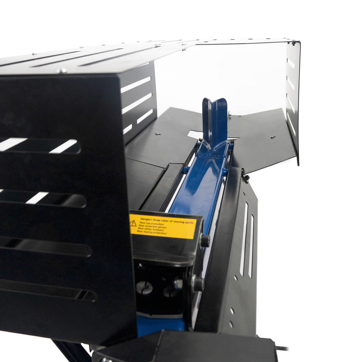 Hyundai 5 Tonne Horizontal Electric Log Splitter with Hydraulic Ram, Steel Protection Cage 520mm Length | HYLS5000HE