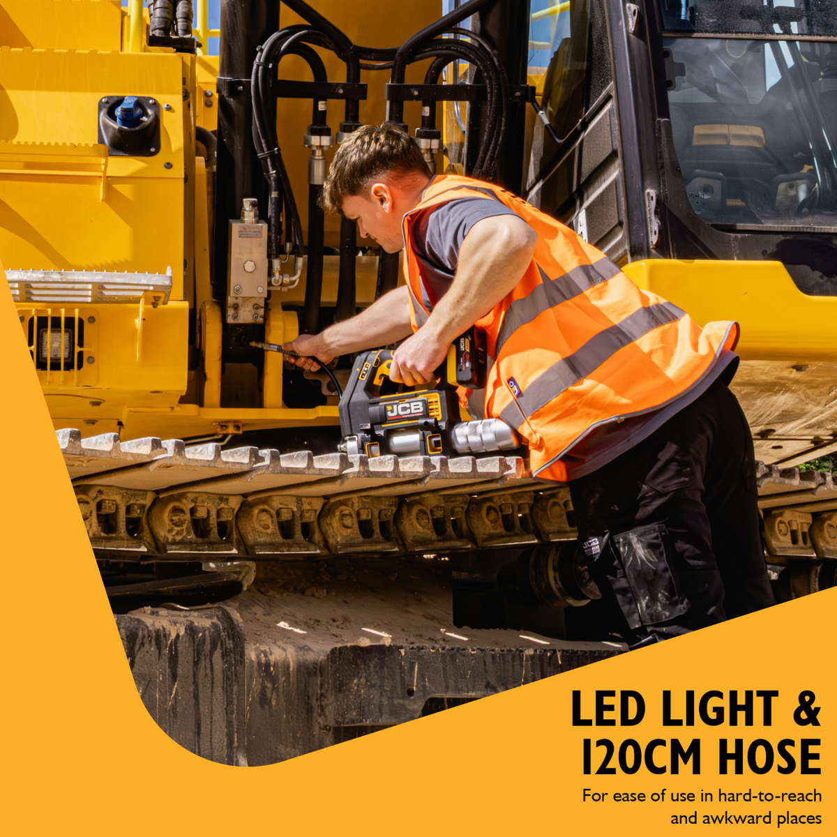 JCB Pro 18V Grease Gun (Bare Tool)