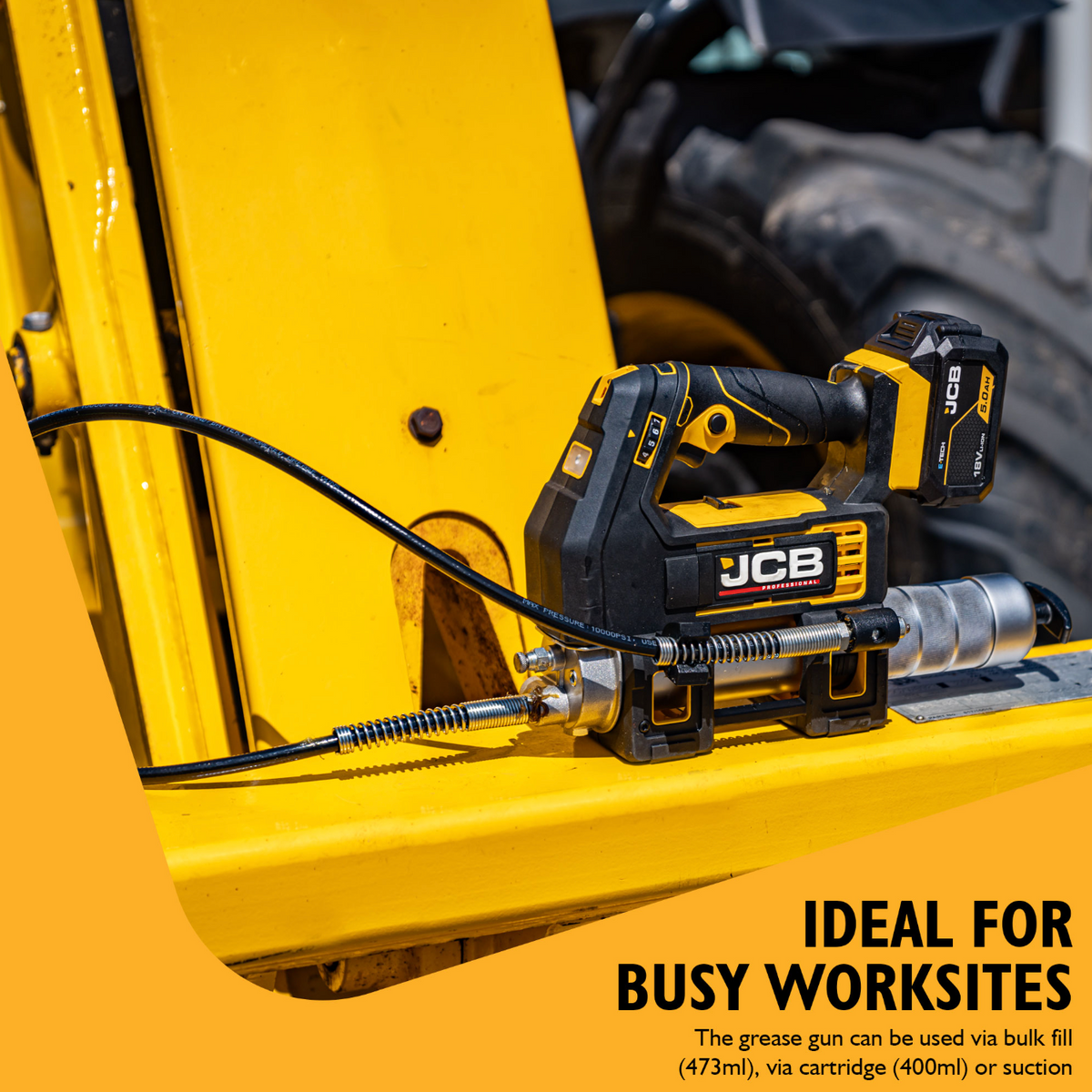JCB Pro 18V Grease Gun (Bare Tool)