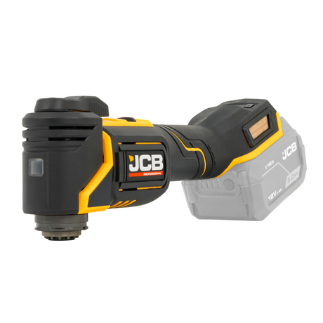 JCB Pro 18V Jigsaw, 135mm Cut, Brushless Motor, 4-Stage Pendulum Action (Bare Tool)