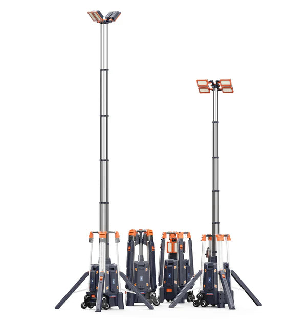 Power2Go TL-500-5.3 Portable Rechargeable LED Work Light Kit