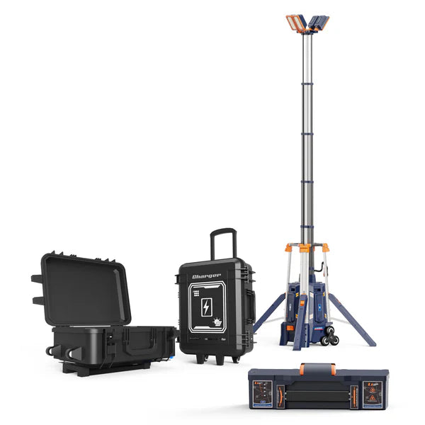 Power2Go TL-500-5.3 Portable Rechargeable LED Work Light Kit