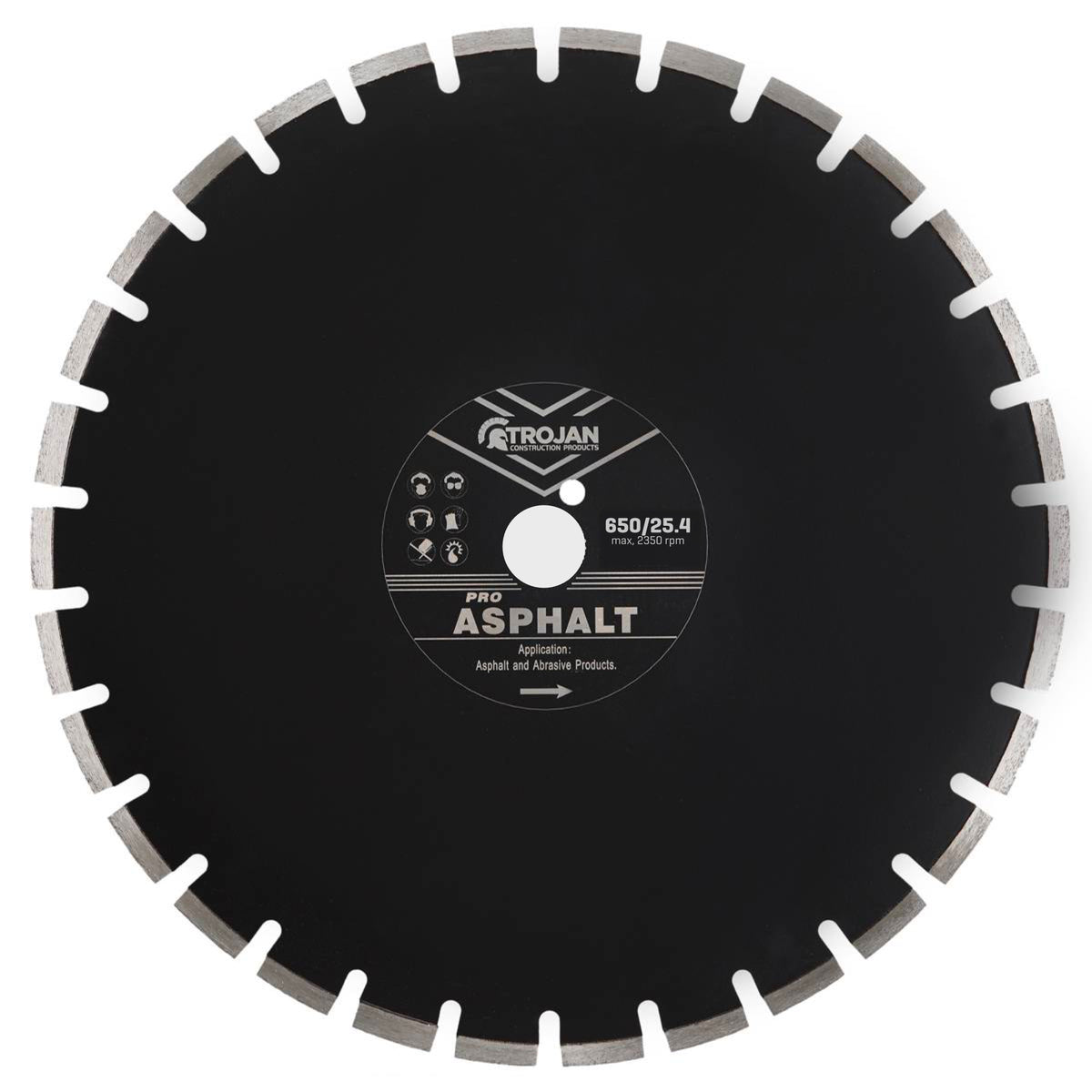 Trojan Pro Asphalt Diamond Blade
