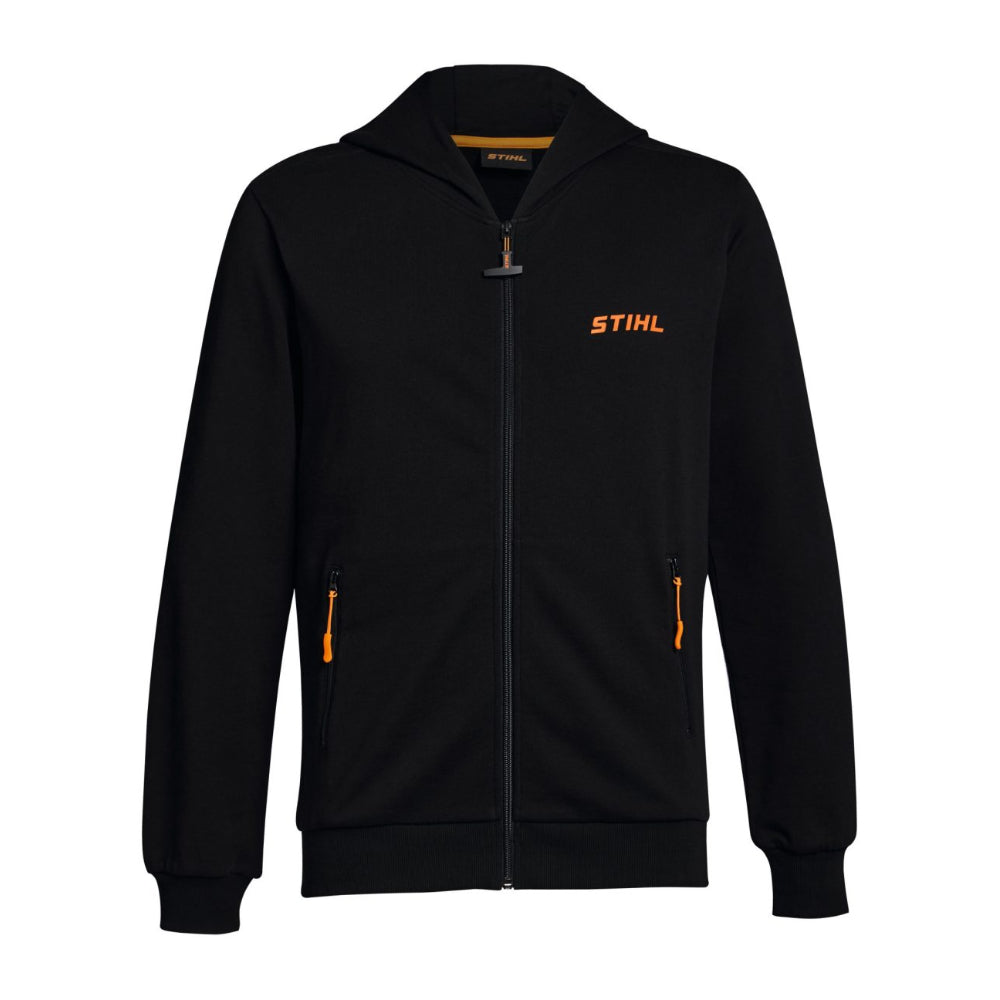 STIHL Logo Hoodie Jacket - Black