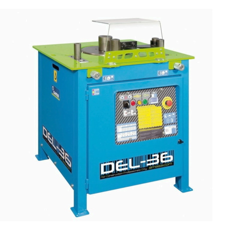 SIMA Rebar Bender 36mm Elect. 400V 2,2Kw DEL-36
