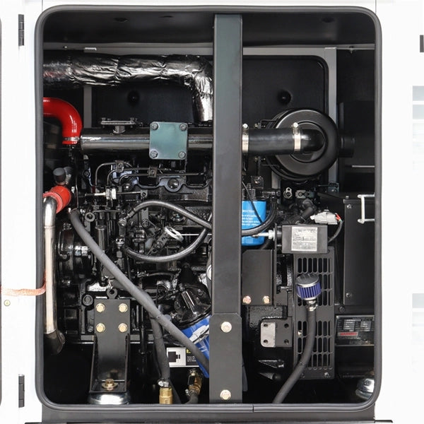 Hyundai 11.2kW/14kVA Single Phase Diesel Generator | DHY11KSEm