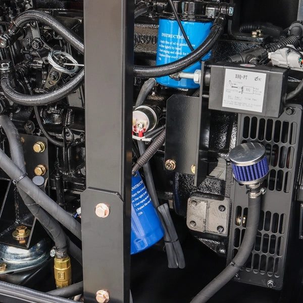 Hyundai 11.2kW/14kVA Single Phase Diesel Generator | DHY11KSEm
