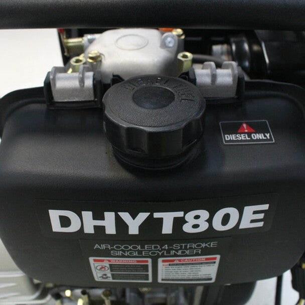 Hyundai Diesel Trash Water Pump 80mm DHYT80E