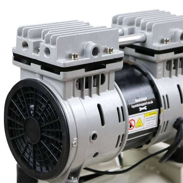 Hyundai 24 Litre Silenced Air Compressor 100PSI HY7524