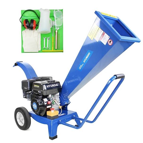 Hyundai Petrol Garden Wood Chipper 60mm HYCH6560