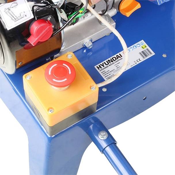 Hyundai Petrol Garden Wood Chipper 60mm HYCH6560