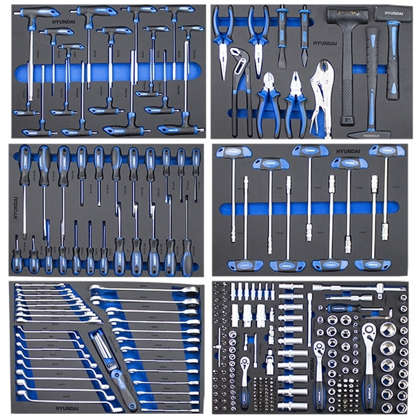 Hyundai 305 Piece 7 Drawer Roller Tool Chest HYTC9003