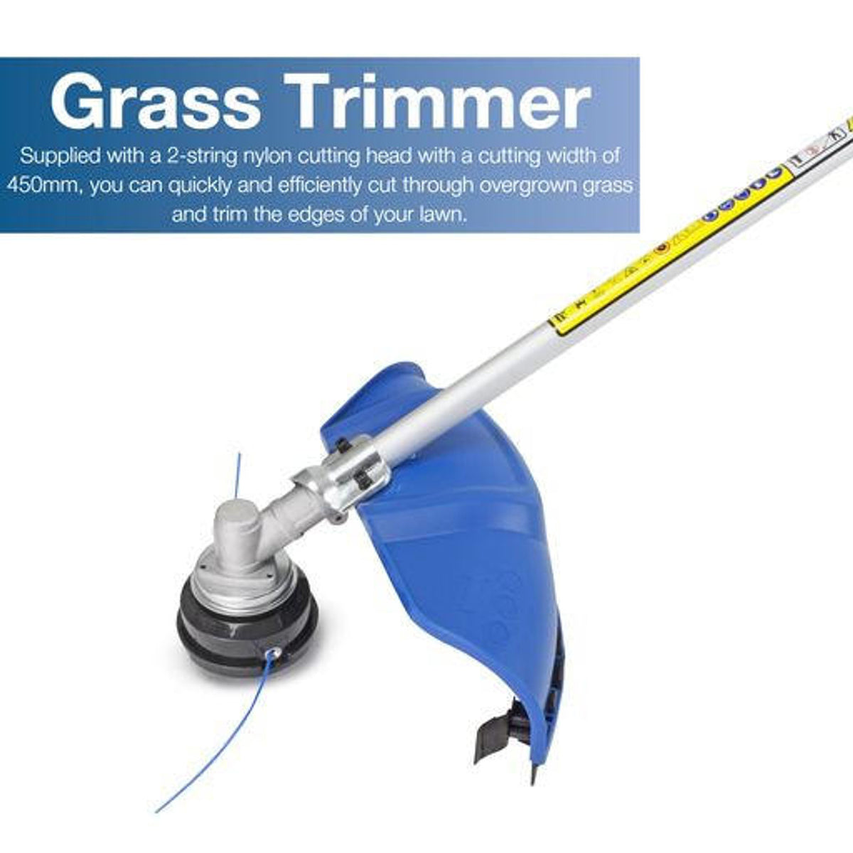 Hyundai HYBC5200X 52cc Petrol Grass Trimmer / Brushcutter