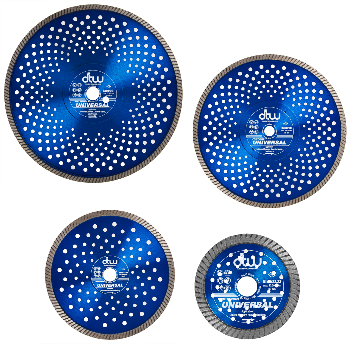 DTW Pro Turbo Universal Diamond Blade